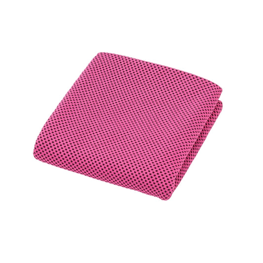 2 PCS Microfiber Fabric Gym Sports Towel Enduring Ice Towel, Size: 30*100cm(Magenta) by bashfashion