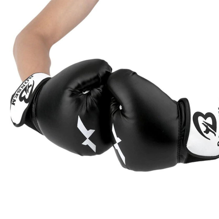 BONSEM Training Boxing Gloves for Adults(Black) by bashfashion
