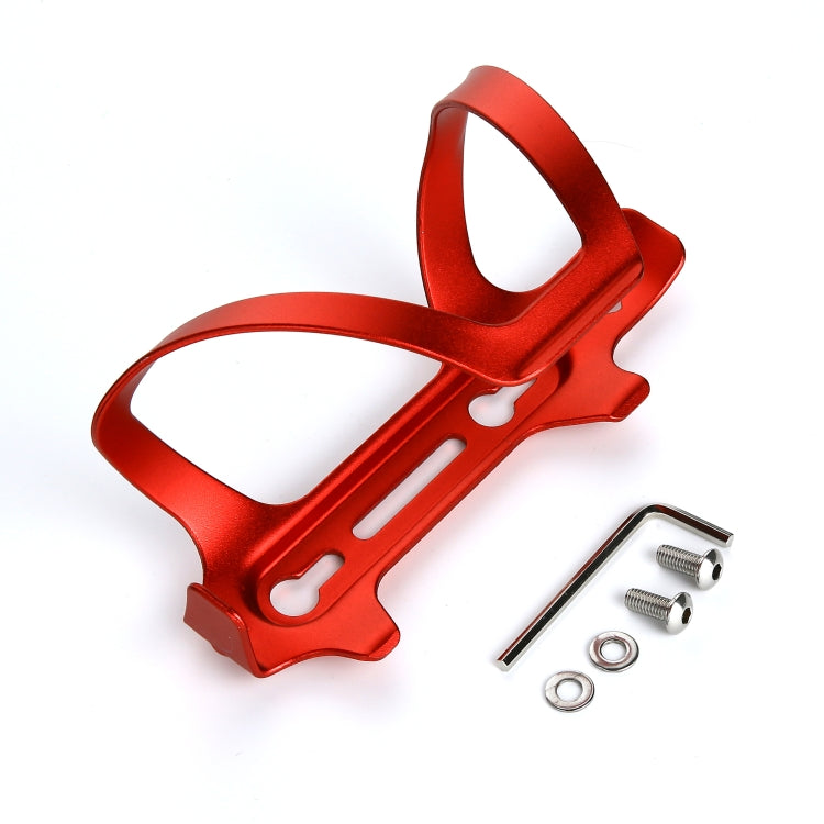 Aluminum Bicycle Bottle Cage, Size: 14.6x8.1x7.0cm(Red) by bashfashion