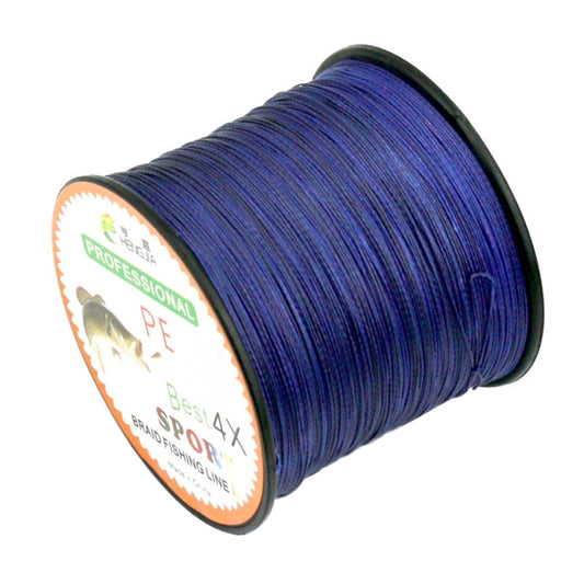 HENGJIA 8.0# 0.50mm 80LB 40.8kg Tension 500m Extra Strong 4 Shares Braid PE Fishing Line Kite Line(Dark Blue) by HENGJIA