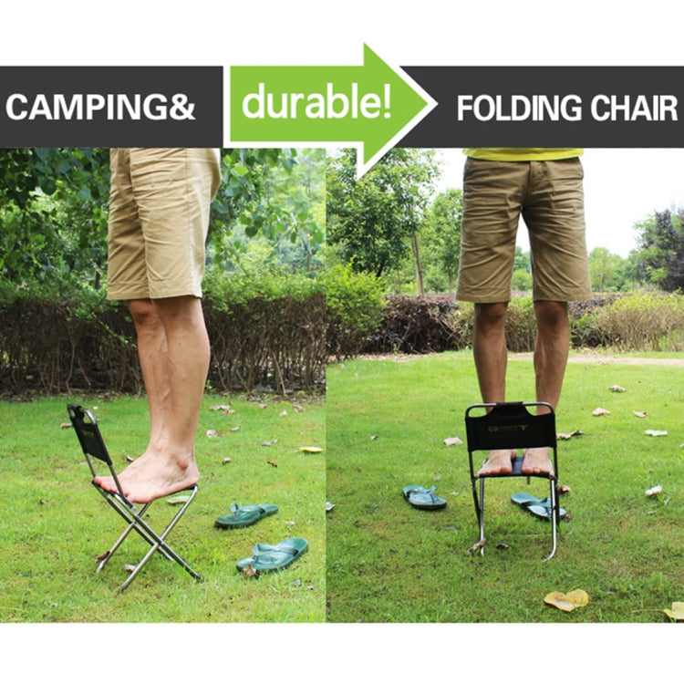 Outdoor Fishing Portable Folding Seat Stool Backpacking Aluminium Alloy Chair by bashfashion