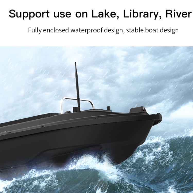 D16B GPS Double Motors Outdoor Rc Bait Fishing Boat, EU Plug by bashfashion