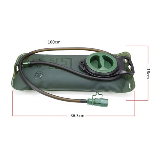 AOTU AT6602 2L TPU Outdoor Sports Drinking Water Bag (Green) by AOTU