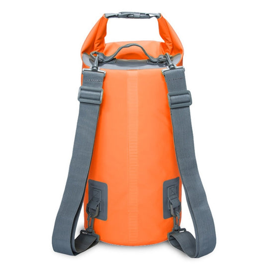 Outdoor Waterproof Dry Dual Shoulder Strap Bag Dry Sack, Capacity: 30L (Orange) by bashfashion