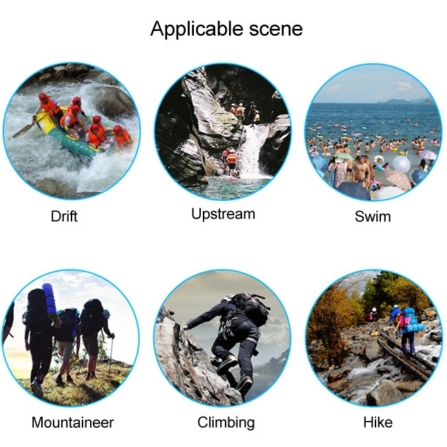 Outdoor Waterproof Dry Dual Shoulder Strap Bag Dry Sack PVC Barrel Bag, Capacity: 25L (Orange) by bashfashion