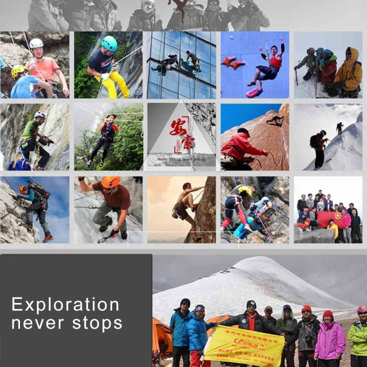 XINDA XD8603 Safety Abseiling Belay Rappelling Device for Climbing, Random Color by XINDA