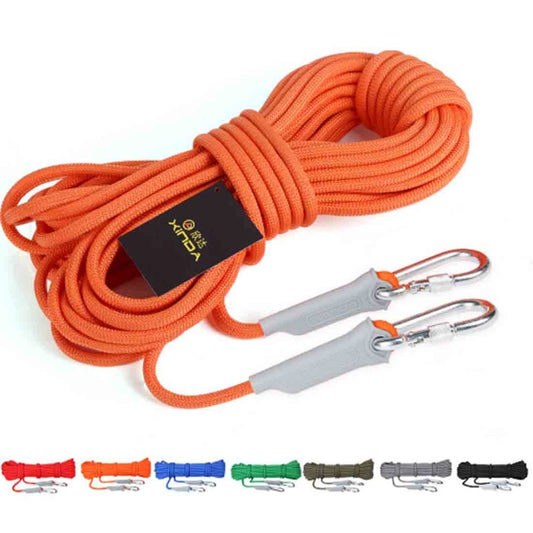 Outdoor Rock Climbing Hiking Accessories High Strength Auxiliary Cord Safety Rope, Diameter: 6mm, Length: 15m, Random Color by bashfashion
