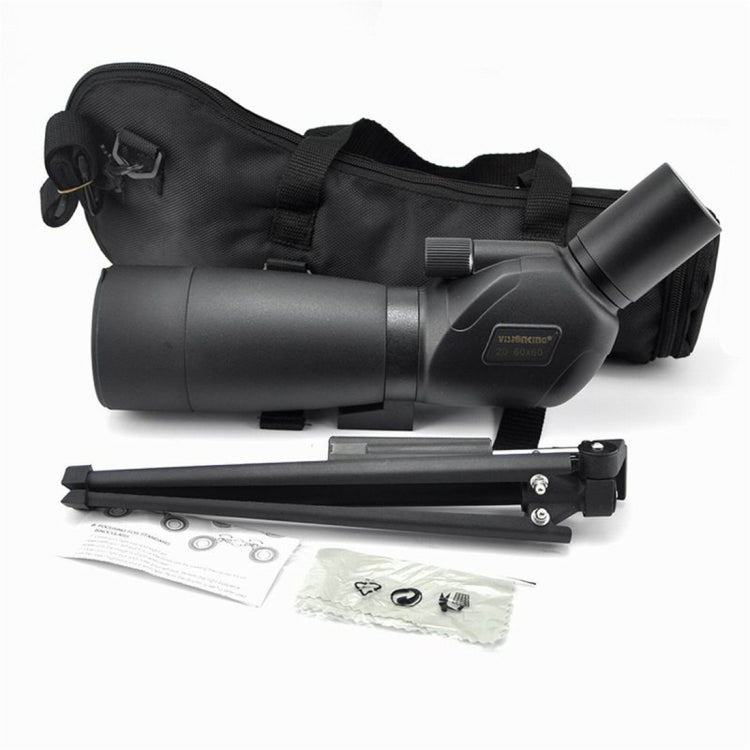 Visionking 20-60x60 Waterproof Spotting Scope Zoom Bak4 Spotting Scope Monocular Telescope for Birdwatching / Hunting, With Tripod by Zoom