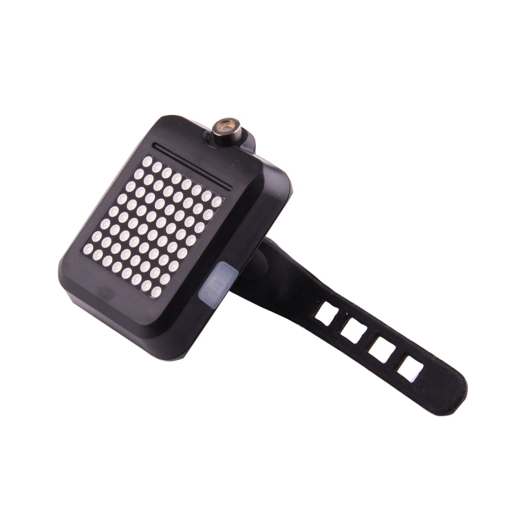 Bicycle Intelligent Wireless Control USB Rechargeable Turn Signal Light Bike Rear Brake Light with Laser & Mount Holder Strap by bashfashion