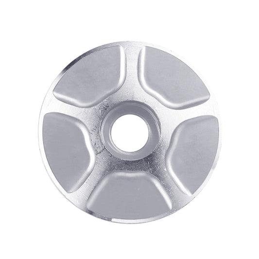 1 Pair C17 Bicycle CNC Aluminum Bike Headset Cap (Silver) by bashfashion