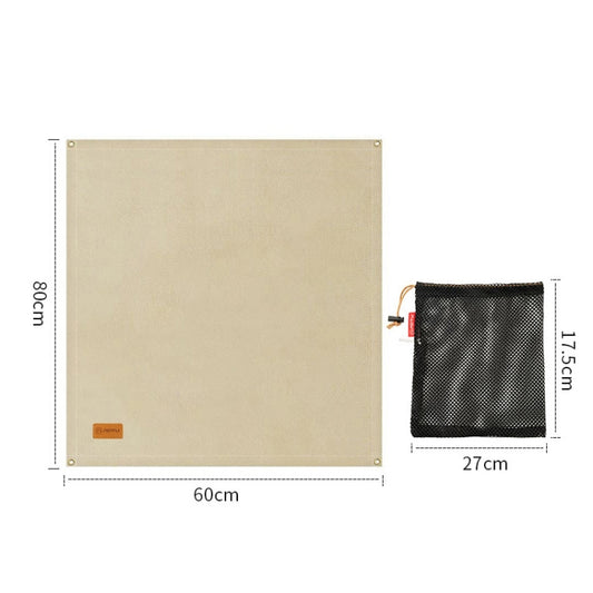 AOTU AT9044 Outdoor Camping Fire Blanket Barbecue Insulation Mat, Size: 80 x 60cm by AOTU