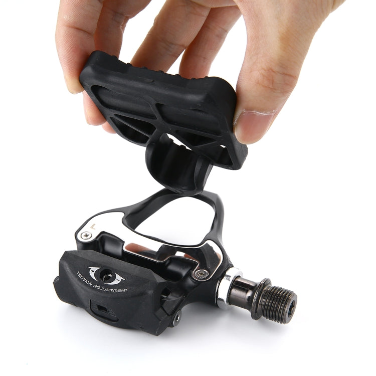 1 Pair Road Bike SPD-SL Locking Cycling Adapter Pedals by bashfashion