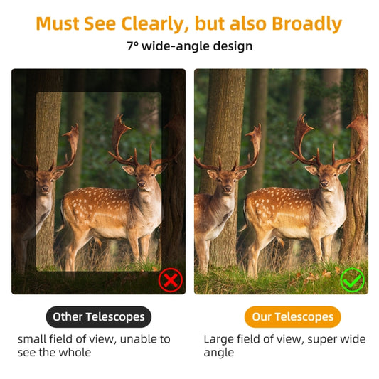 Moge 40x22 Outdoor Professional HD Binocular by bashfashion