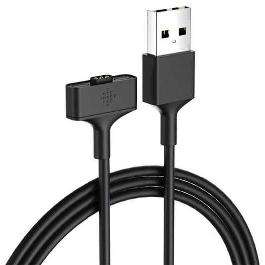 For Fitbit Ionic 5V Output ABS Materials Smart Watch Charger, Cable Length: 92cm(Black) by bashfashion