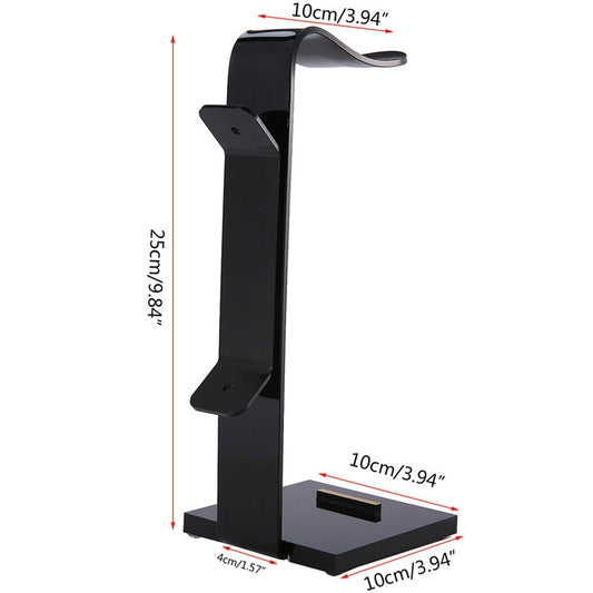 0218 Acrylic Phones / Tablet PCs Universal Holder Multifunction Headset Stand Display Hanger by bashfashion