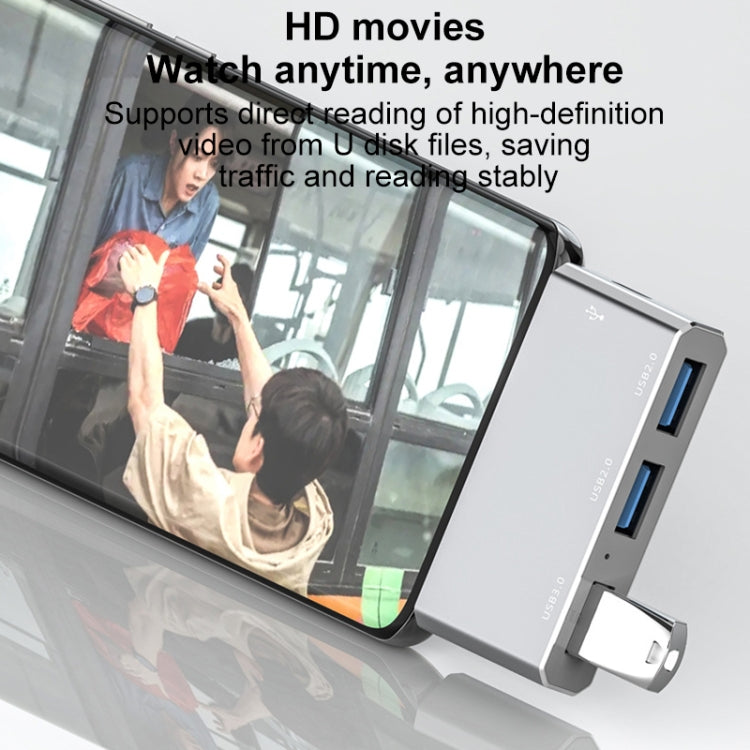 USB-C / Type-C to OTG 4 Port Type-C USB 3.0 USB 2.0 HUB Adapter by bashfashion