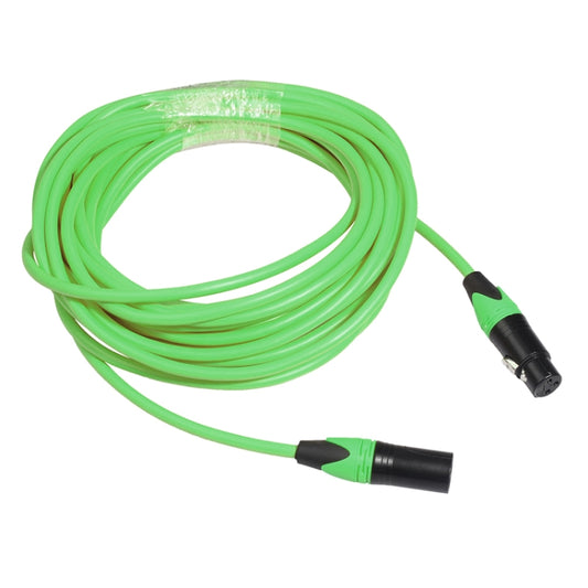 XRL Male to Female Microphone Mixer Audio Cable, Length: 1.8m (Green) by bashfashion