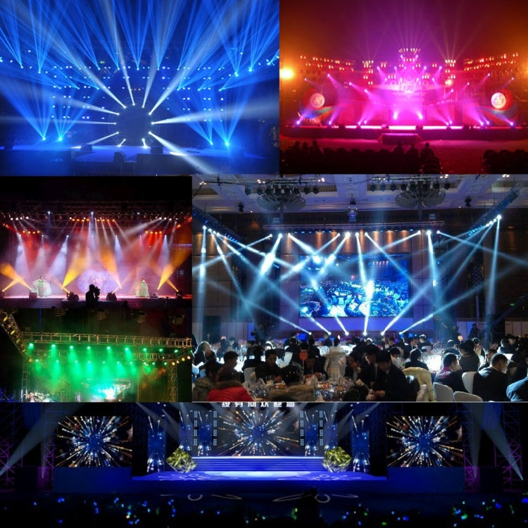 KD-12W 12 LED PAR Light Stage Light, with LED Display, Master / Slave / DMX512 / Auto Run Modes, EU Plug by bashfashion