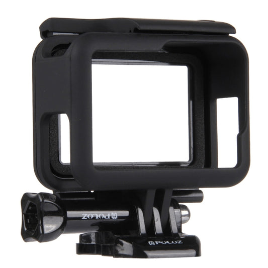 PULUZ ABS Plastic Housing Shell Frame Mount Protective Case Cage with Pedestal and Long Screw for GoPro HERO(2018) /7 Black /6 /5 by PULUZ