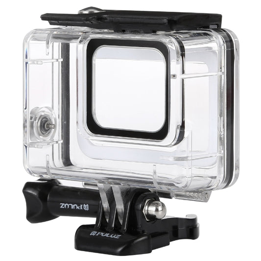 PULUZ 45m Underwater Waterproof Housing Diving Case for GoPro HERO7 Silver / HERO7 White, with Buckle Basic Mount & Screw(Transparent) by PULUZ