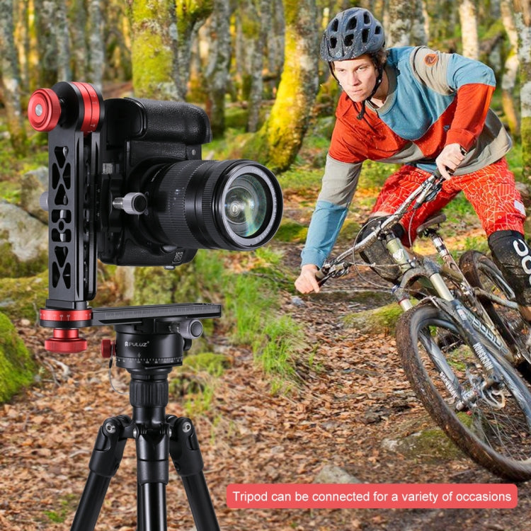 PULUZ 720 Degree Panoramic Aluminum Alloy Ball Head Quick Release Plate Kits by PULUZ