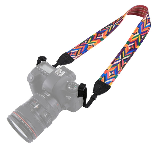 PULUZ Retro Ethnic Style Multi-color Series Shoulder Neck Strap Camera Strap for SLR / DSLR Cameras by PULUZ