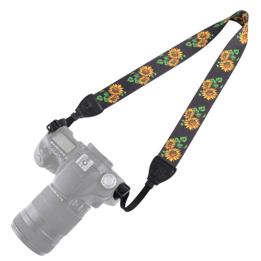 PULUZ Retro Ethnic Style Multi-color Series Sunflower Shoulder Neck Strap Camera Strap for SLR / DSLR Cameras by PULUZ