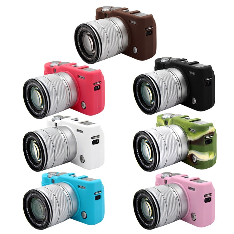 PULUZ Soft Silicone Protective Case for FUJIFILM X-A3 / X-A10(Pink) by PULUZ