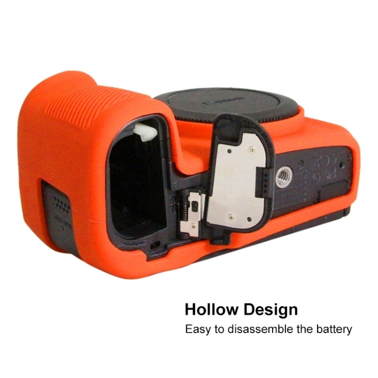 PULUZ Soft Silicone Protective Case for Canon EOS R(Orange) by PULUZ