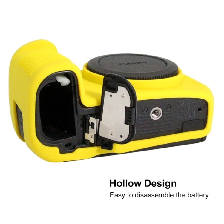 PULUZ Soft Silicone Protective Case for Canon EOS R(Yellow) by PULUZ