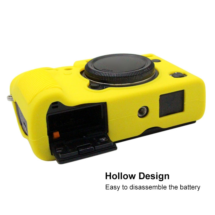 PULUZ Soft Silicone Protective Case for FUJIFILM XT3(Yellow) by PULUZ