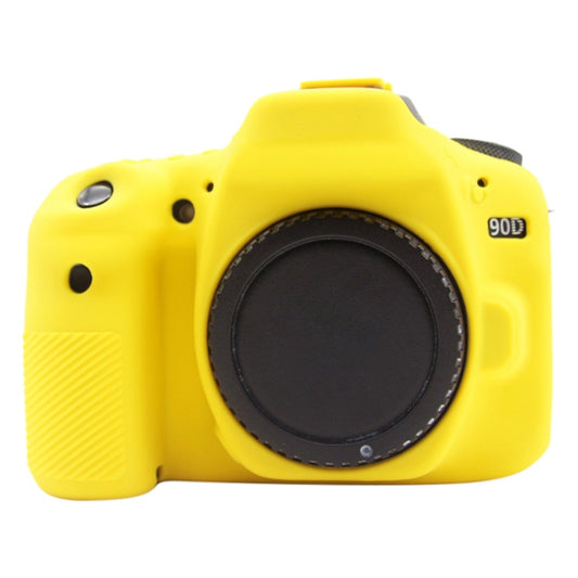 PULUZ Soft Silicone Protective Case for Canon EOS 90D(Yellow) by PULUZ