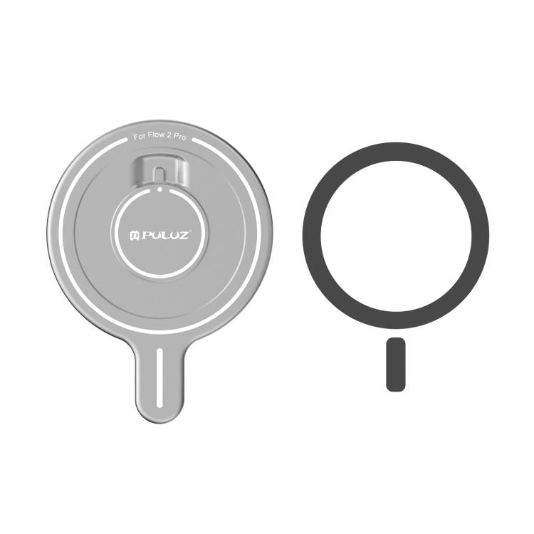 For Insta360 Flow 2 Pro PULUZ Magnetic Phone Mount Adapter (Silver) by PULUZ
