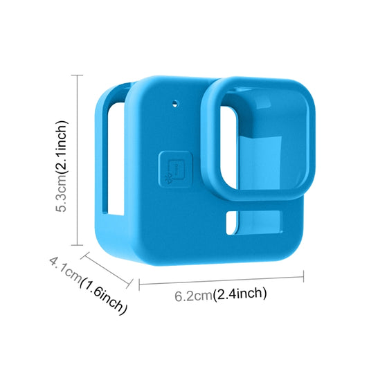 For GoPro Hero11 Black Mini PULUZ Silicone Protective Case(Blue) by PULUZ