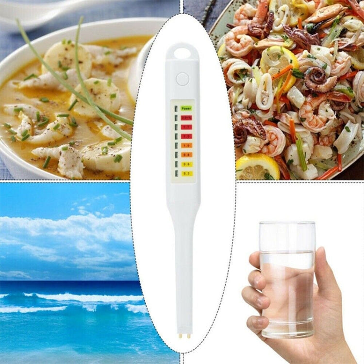 Salinity Analyzer Meter Salty Check Food Salinometer Waterproof Salt Tester (NS01) by bashfashion