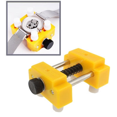 Watch Remover Holder Repair Opener Tool(Yellow) by bashfashion