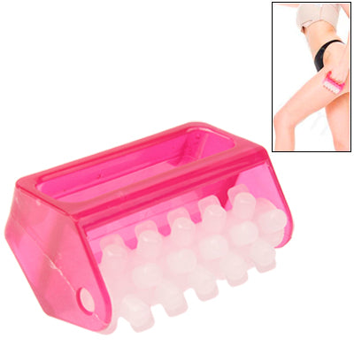 Anti Cellulite Cell Roller Massager Leg Thigh Slimming(Magenta) by bashfashion