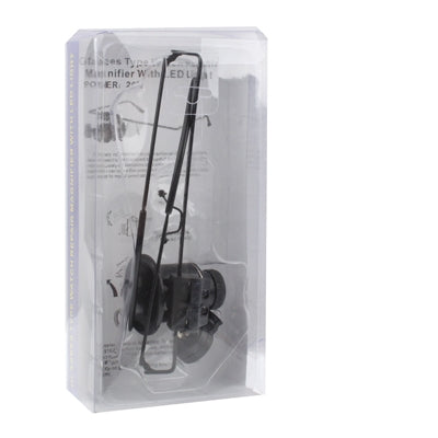 20X Glasses Type Watch Repair Magnifier with LED Light by bashfashion