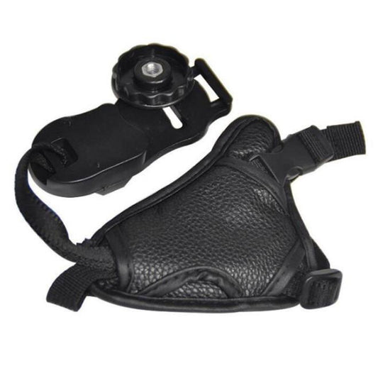 Leather Camera Grip(Black) by bashfashion