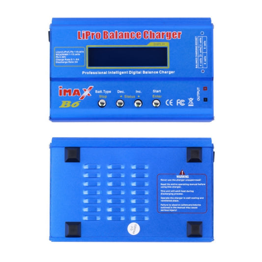 iMax B6 Digital LCD RC Lipo NiMh Battery Balance Charger(Blue) by bashfashion