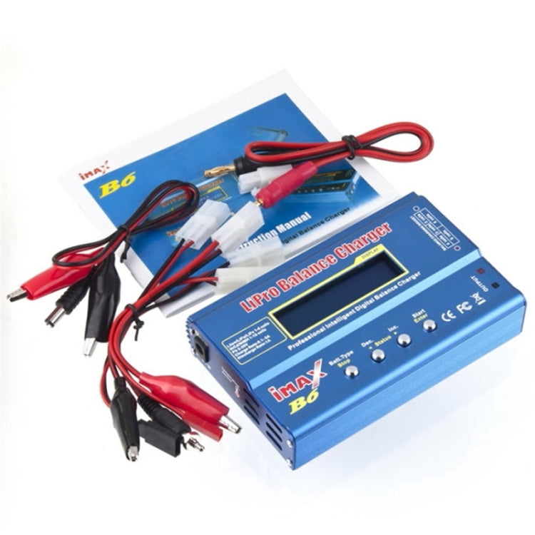 iMax B6 Digital LCD RC Lipo NiMh Battery Balance Charger(Blue) by bashfashion
