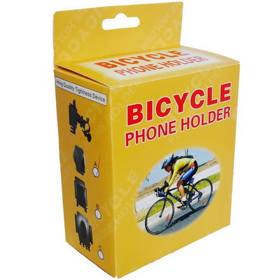 Universal 360 Degree Rotation Quakeproof Bicycle Mount (Bike Holder) for iPhone 5 & 5S & 5C / iPhone 4 & 4S / Other Mobile Phones / MP4 / PDA, Width: 4cm - 7.2cm(Black) by bashfashion