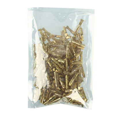 100pcs DIY Crimp Terminal Female to Male Ring Connector, Cable size: 1-2.5mm2 (100pcs in one packaging, the price is for 100pcs) by bashfashion