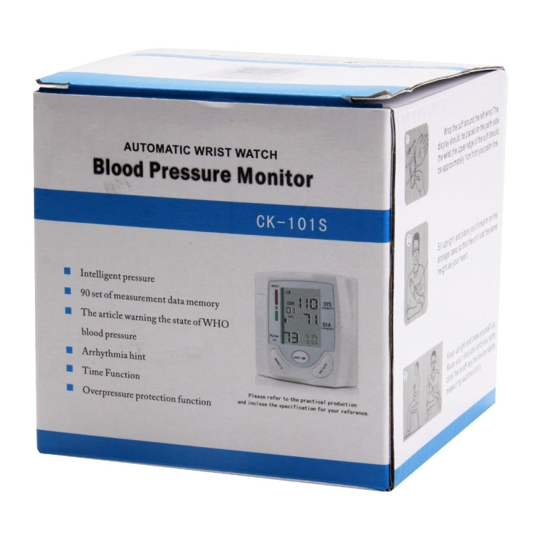 CK-101S Full Automatic Wrist Blood Pressure Monitor by bashfashion
