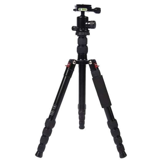 Triopo MT-2505C Adjustable Portable Aluminum Tripod with NB-1S Ball Head for Canon Nikon Sony DSLR Camera(Black) by TRIOPO
