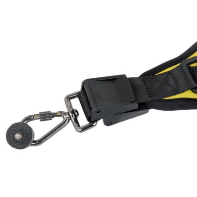 Anti-Slip Elastic Neoprene Quick Sling Strap for Camera (Yellow) by bashfashion