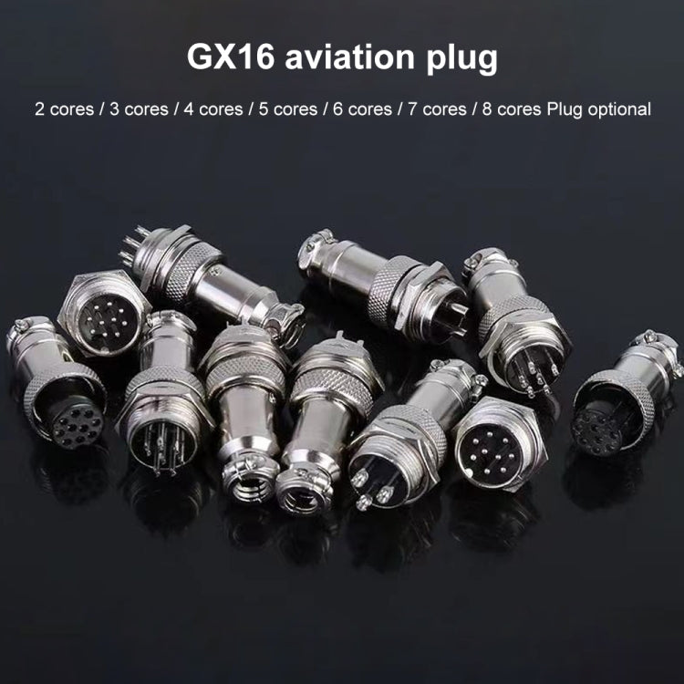 DIY 16mm 6-Pin GX16 Aviation Plug Socket Connector (5 Pcs in One Package, the Price is for 5 Pcs) by bashfashion
