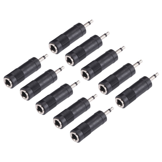 3.5mm Male to 6.35mm Female Mono Sound Converters Adapters (100 Pcs in One Package, the Price is for 100 Pcs) by bashfashion