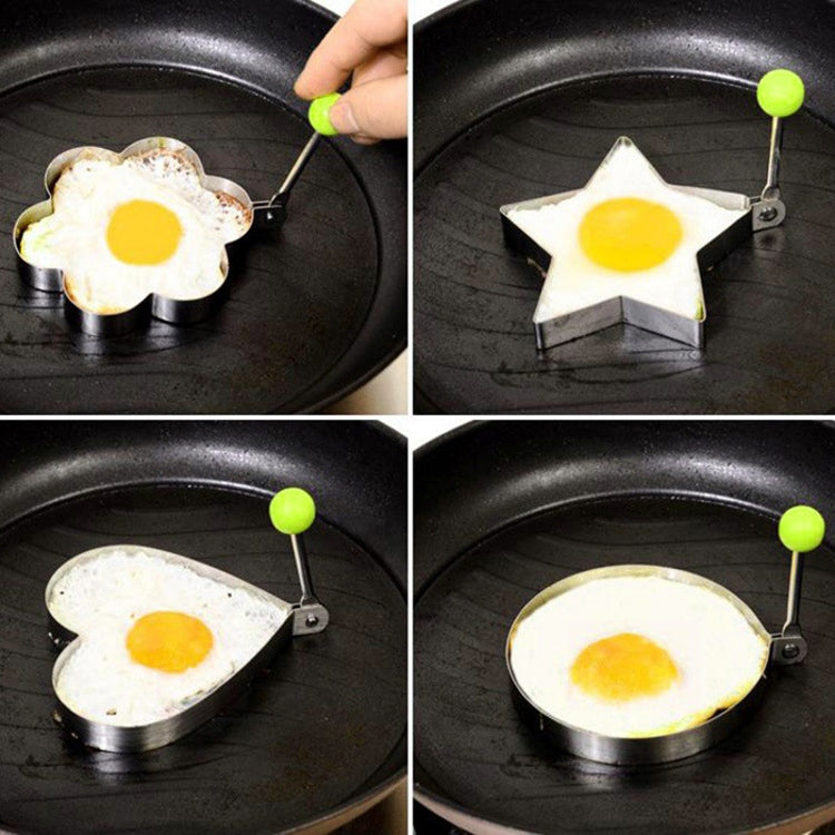 4 in 1 Stainless Steel Fried Egg Pancake Mold by bashfashion