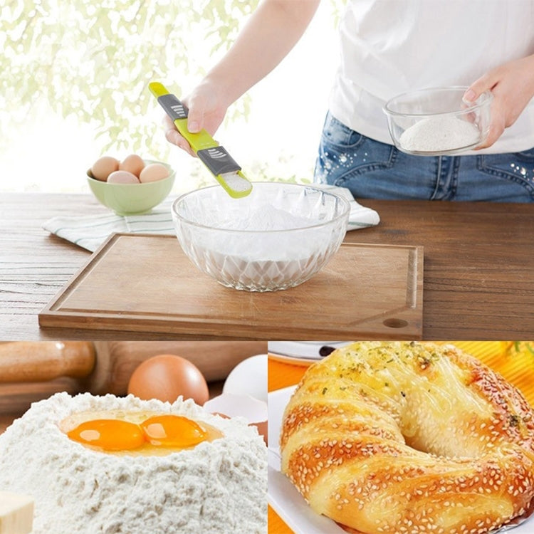 Creative Adjustable Measuring Baking Measuring Spoon with 9 Different Accurate Measurement Amount(Green) by bashfashion